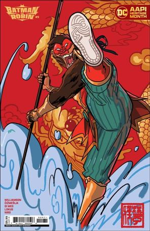 Batman and Robin (2023) issue 9-D Erica Henderson AAPI Month Cardstock Cover