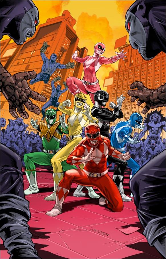 Mighty Morphin Power Rangers: The Return issue 2-I StashhhLoot Esau Escorza Foil Cover