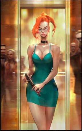 Scarlett (2024) issue 1-O Ivan Tao Retailer Exclusive Virgin Cover 1/800