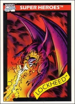 Marvel Universe: Series 1 (Base Set) card 27 Lockheed