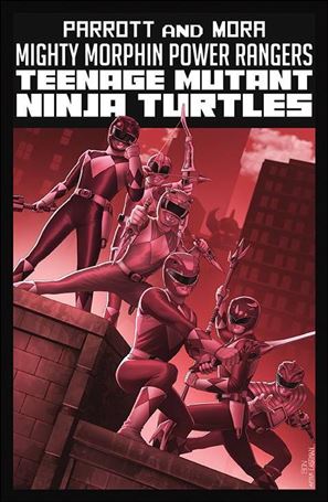 Mighty Morphin Power Rangers / Teenage Mutant Ninja Turtles II issue 1-F Bon Bernardo Cover