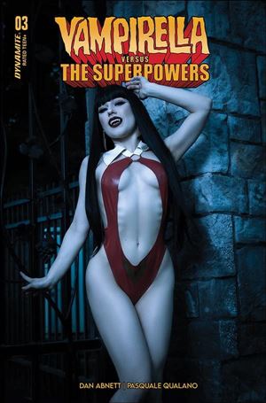Vampirella vs. the Superpowers issue 3-F Cosplay Photo Cover