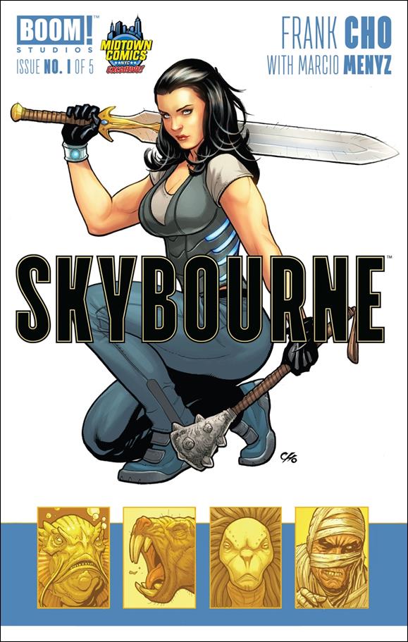 Skybourne issue 1-F Frank Cho Midtown Comics Cover