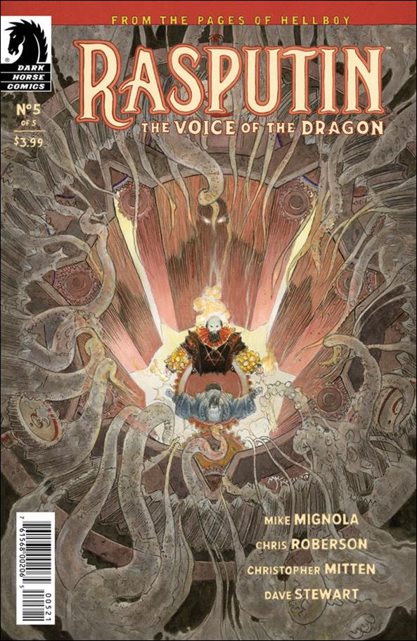 Rasputin: Voice of the Dragon issue 5-B Mike Kaluta Cover