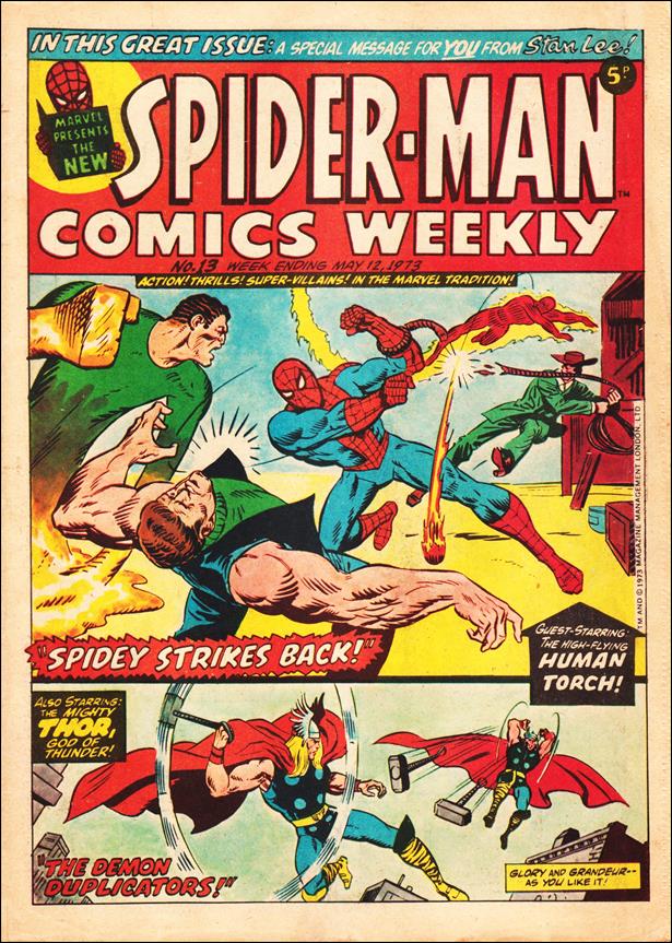 Spider-Man: Comics Weekly (UK) issue 13