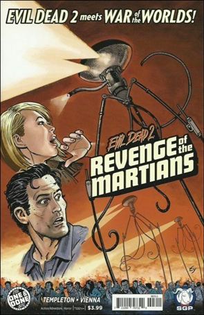 Evil Dead 2: Revenge of the Martians issue 1-B Ty Templeton 1:3 Cover