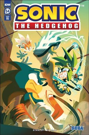 Sonic the Hedgehog (2018) issue 54-C Nathalie Fourdraine 1:10 Cover