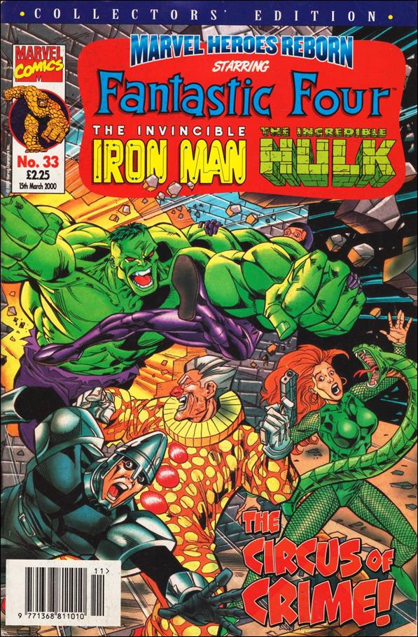 Marvel Heroes Reborn (UK) issue 33 Cardstock Cover