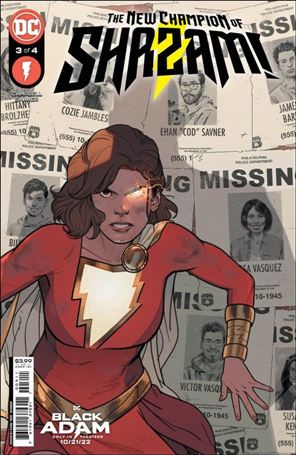 New Champion of Shazam! issue 3 Evan Shaner Cover