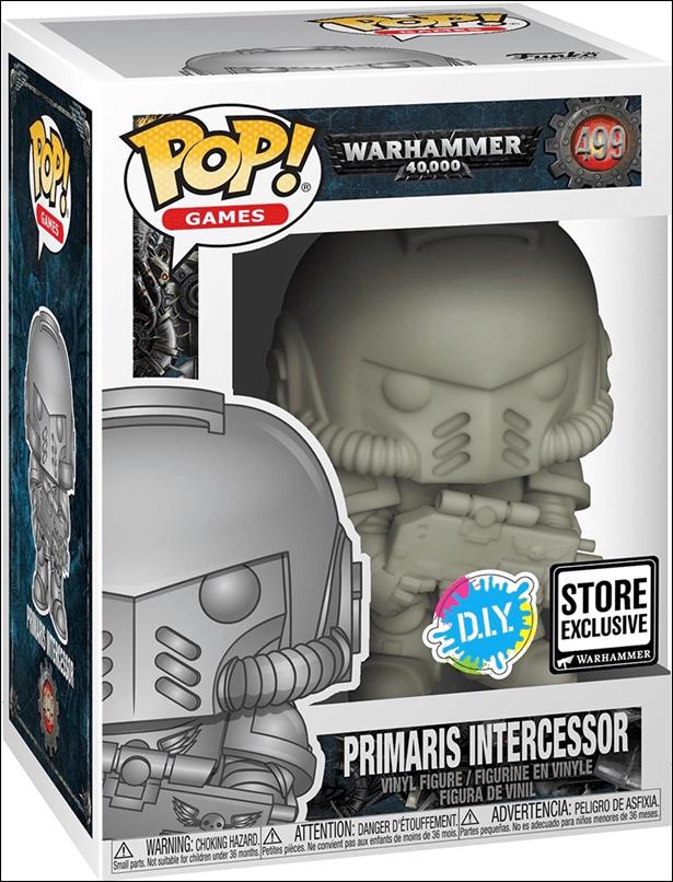 POP! Games figure 499-B Primaris Intercessor (DIY) Games Workshop