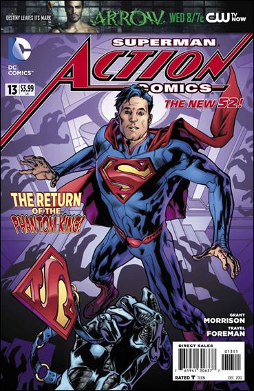 Action Comics (2011) issue 13 Bryan Hitch Standard Cover