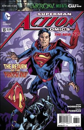 Action Comics (2011) issue 13 Bryan Hitch Standard Cover