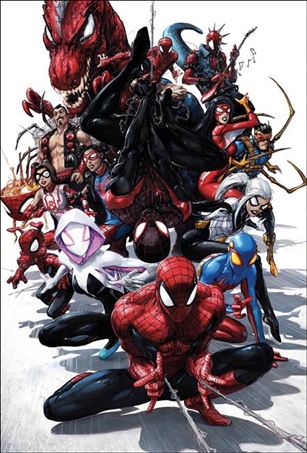 Spider-Society (2024) issue 1-H Clayton Crain Exclusive Virgin Cover