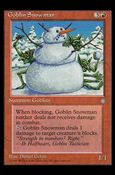 Magic the Gathering: Ice Age (Base Set) card 191 Goblin Snowman