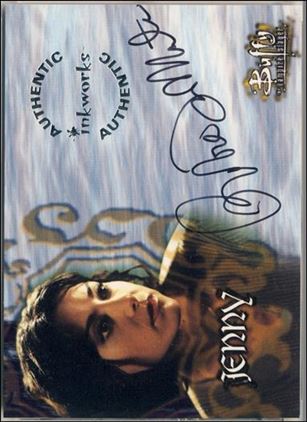 Buffy the Vampire Slayer: Season Two (Autograph Subset) card A8 Robia LaMorte as Jenny