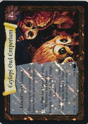 Harry Potter: Diagon Alley (Base Set) card 7-B Eeylops Owl Emporium