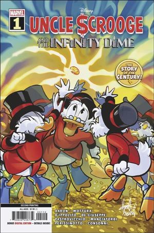 Uncle Scrooge and the Infinity Dime issue 1-N Mirka Andolfo Cover (Second Printing)