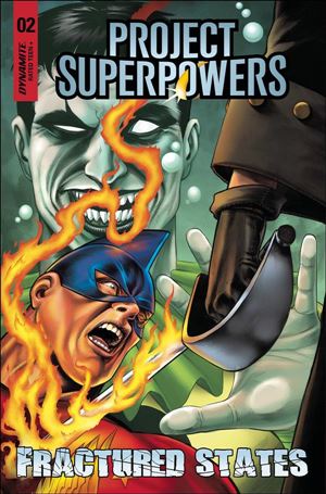 Project Superpowers: Fractured States issue 2 Michael Rooth Cover