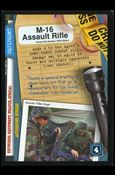 X-Files: The Truth Is Out There (Base Set) card XF97-0330v2 M-16 Assault Rifle