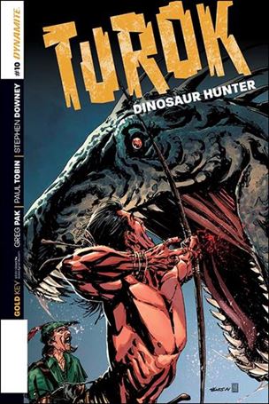Turok: Dinosaur Hunter (2014) issue 10 Bart Sears Cover