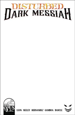 Disturbed: Dark Messiah issue 1-B 1:5 Blank/Sketch Cover