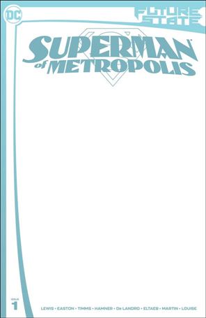 Future State: Superman of Metropolis issue 1-C Blank/Sketch Cardstock Cover