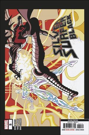 Silver Surfer: Black issue 5-F Tradd Moore Cover (2nd Printing)