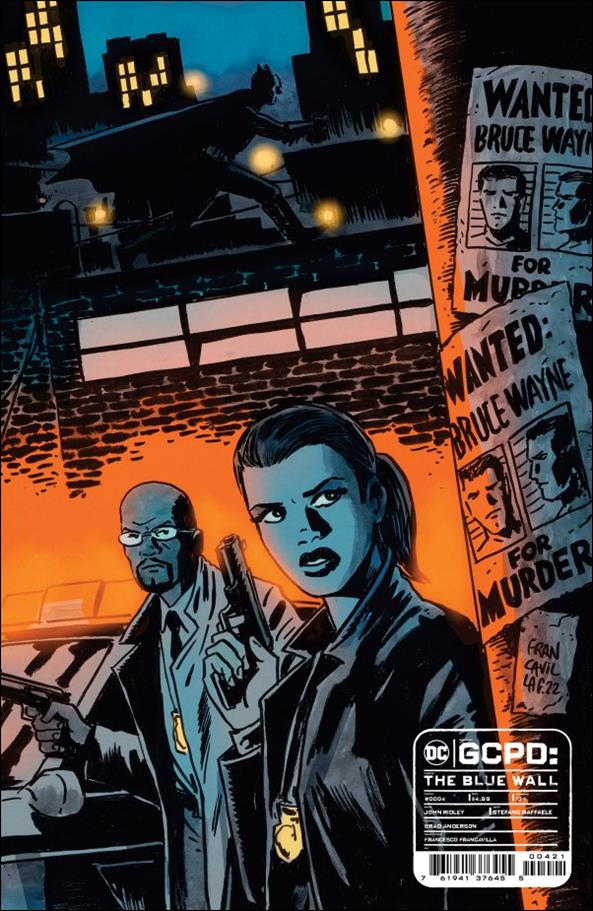 GCPD: The Blue Wall issue 4-B Steve Epting Cardstock Cover