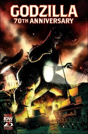 Godzilla: 70th Anniversary issue 1-F Adam Gorham Exclusive Webstore Foil Cover