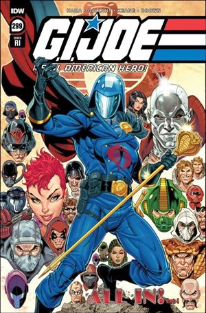 G.I. Joe: A Real American Hero issue 299-C John Royle 1:10 Cover