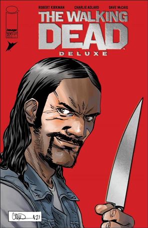 Walking Dead Deluxe issue 27-G Charlie Adlard LCSD Foil Cover