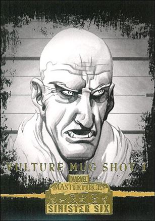 2008 Marvel Masterpieces: Series 3 (Base Set) card 89 Vulture Mug Shot 1