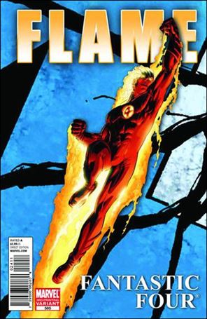 Fantastic Four (1961) issue 585-C The Final Flame on Connecting Cover (3rd Printing)