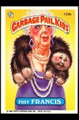 Garbage Pail Kids: Series 04 (Base Set) card 133b Foxy Francis