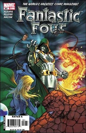 Fantastic Four (1961) issue 551 Michael Turner Cover