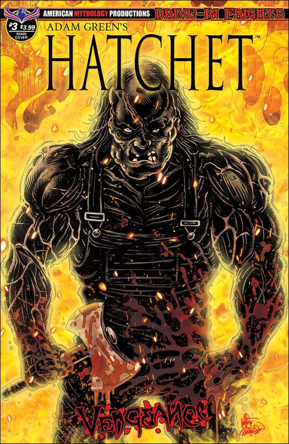 Hatchet: Vengeance issue 3 Buz Hasson Cover