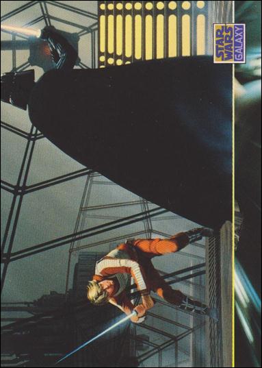 Star Wars Galaxy: Series 2 (Base Set) card 142 Father and Son