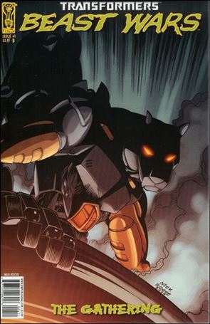 Transformers Beast Wars: The Gathering issue 4-B Nick Roche Cover 