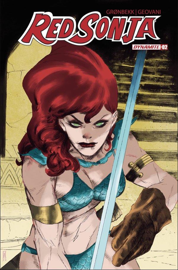 Red Sonja (2023) issue 2-I Werther Dell'Edera 1:10 Cover