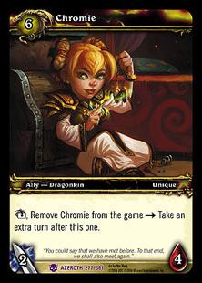 World of Warcraft: Heroes of Azeroth (Base Set) card 277 Chromie