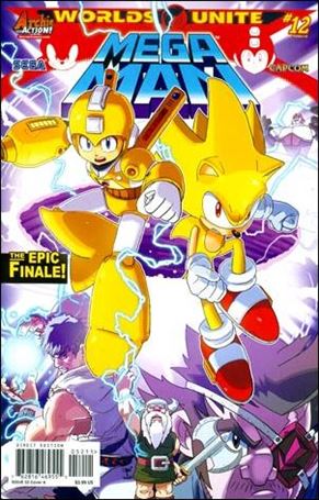 Mega Man issue 52 T. Rex Cover