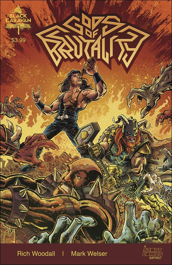 Gods of Brutality issue 1 Drinking Cover