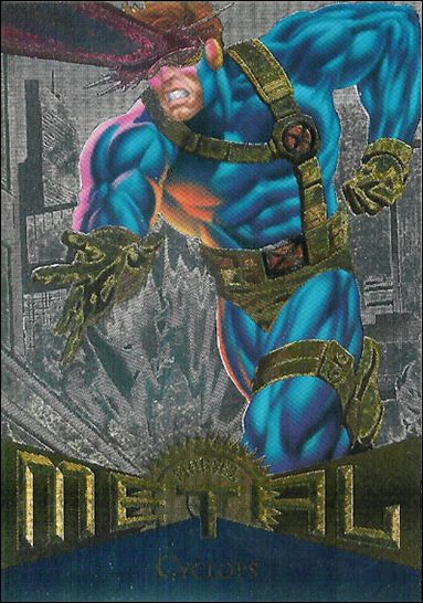 Marvel Metal (Parallel Flasher Set) card 91 Cyclops