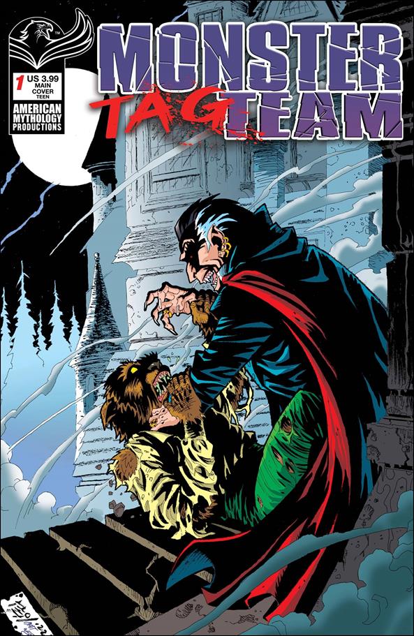 Monster Tag Team issue 1 Neil Vokes Cover