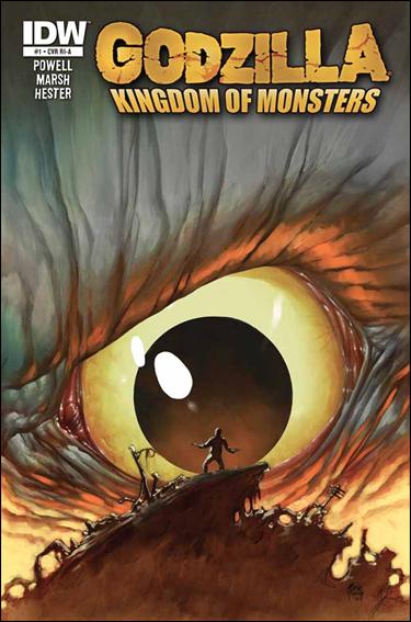 Godzilla: Kingdom of Monsters issue 1-C Eric Powell 1:10 Cover
