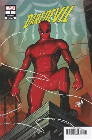 Daredevil (2022) issue 1-B David Nakayama Spider-Man 60th Anniversary Cover