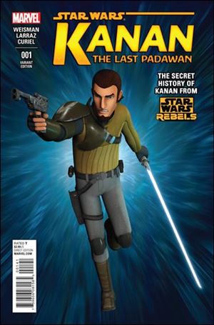 Kanan - The Last Padawan issue 1-B 1:15 Animation Cover