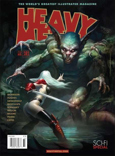 Heavy Metal issue 282 Patrick Reilly Cover