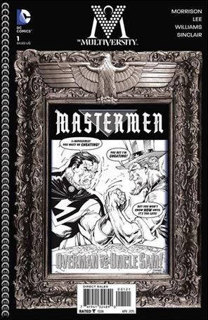 Multiversity: Mastermen issue 1-B Jim Lee 1:10 Black and White Cover