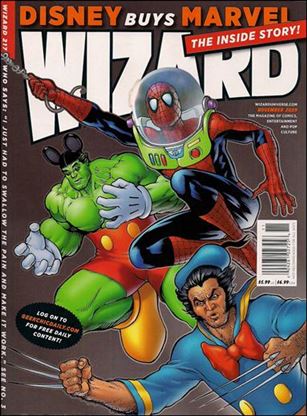 Wizard: The Magazine of Comics, Entertainment and Pop Culture issue 217 Kevin Maguire Marvel / Disney Cover